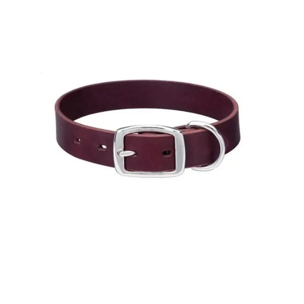 WEAVER LEATHER HERITAGE CHOICE 06-1200-17 DOG COLLAR, 17 IN L COLLAR,
